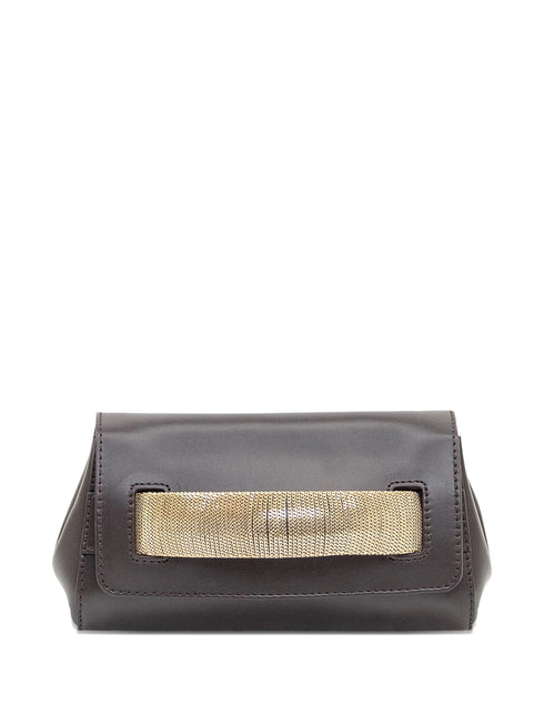 ORCIANI GOSSIP CHAIN CLUTCH